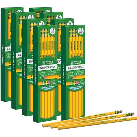 Dixon 13872 Dixon Ticonderoga Woodcase Pencil Dix13872 Dix 13872