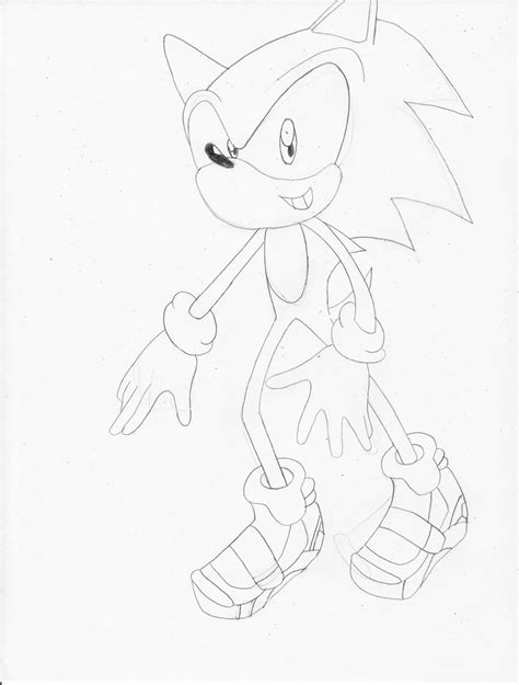 Sonic wearing soap shoes by BlueSpeedsFan92 on DeviantArt