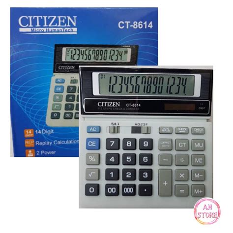 Jual Kalkulator Citizen Ct Kalkulator Digit Kalkulator