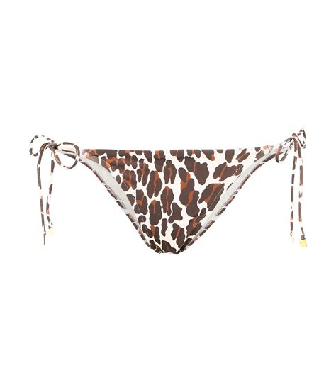 Printed Triangle Bikini Bottoms In Multicoloured Tory Burch Mytheresa