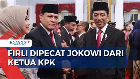 Presiden Jokowi Resmi Berhentikan Firli Bahuri Dari Jabatan Ketua KPK