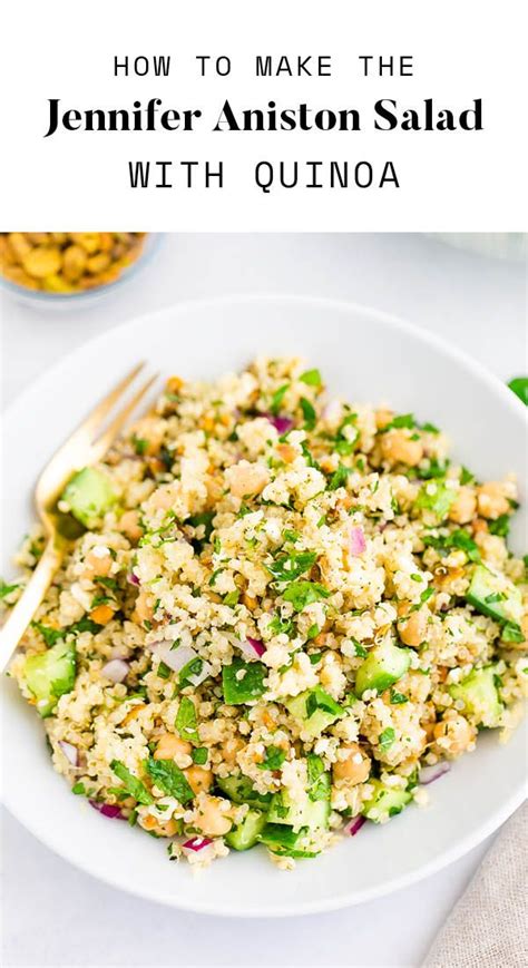 Here S How To Make The Viral Jennifer Aniston Salad With Quinoa Instead