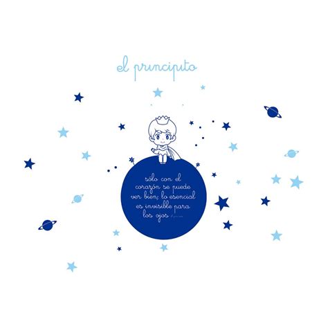 Vinilos Infantiles El Principito Y El Universo Leostickers El NBKomputer