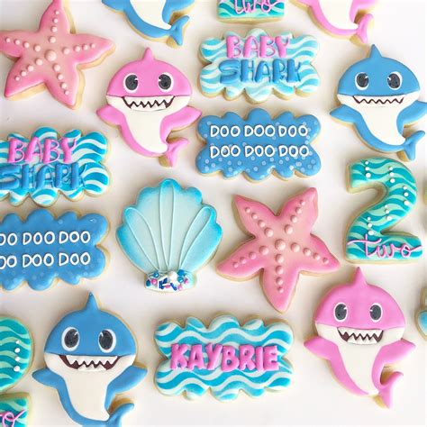 Diy Baby Shark Cookies Fashionboy93