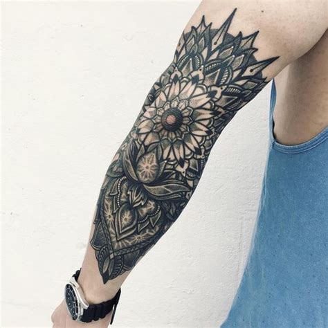 Mandala Tattoos 09 Hand Tattoos Elbow Tattoos Neue Tattoos Forearm Tattoos Flower Tattoos