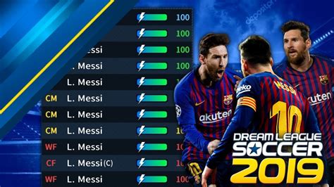 How To Get A Team Of 11 Messi In Dream League Soccer 2019 YouTube