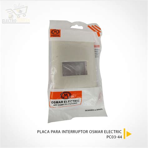 Pe Placa Para Interruptor Osmar Electric