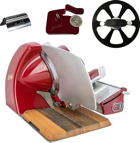 Berkel Affettatrice Home Line 250 In Rosso Affettatrice Premium Con