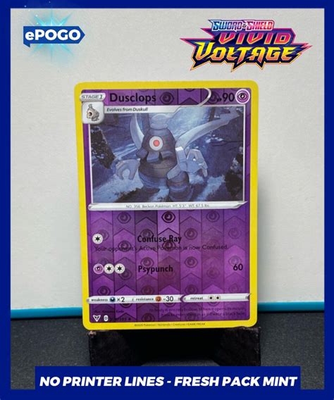 Dusclops Reverse Holo 070 185 Vivid Voltage Pokémon TCG Pokemon Card