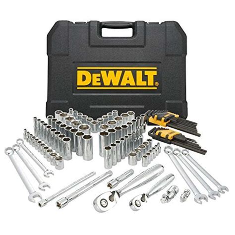 Promo Dewalt Mechanics Tools Kit And Socket Set Piece Dwmt