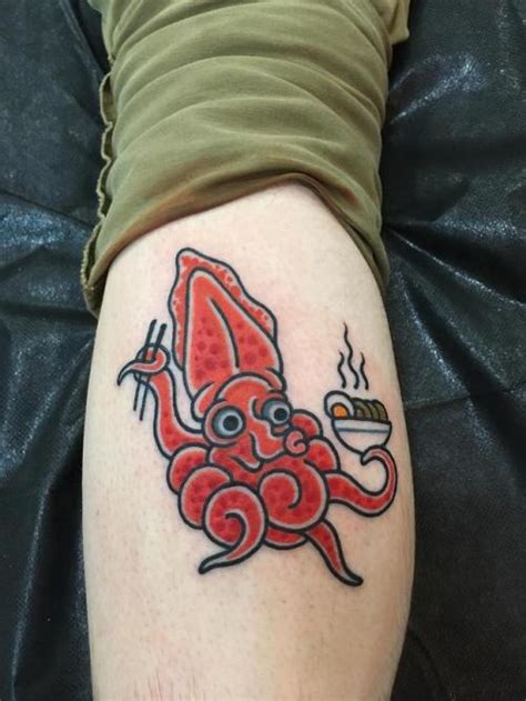 squid tattoo on Tumblr