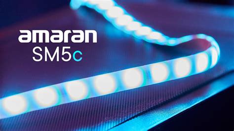 Introducing The Amaran Sm C Rgb Smart Pixel Strip Light Personalize