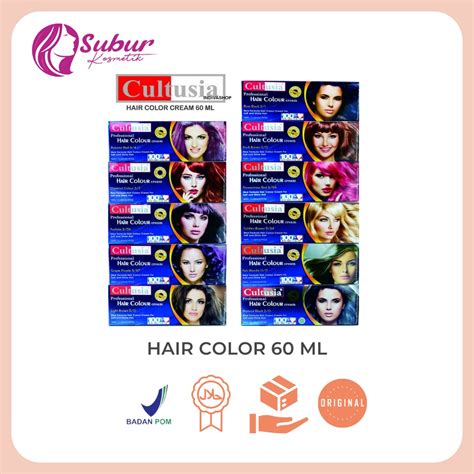 Jual Cultusia Hair Color Cream 60Ml Semir Besar Shopee Indonesia