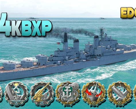 Cruiser Edgar That Escalated Fast On Map Trap World Of Warships Ship