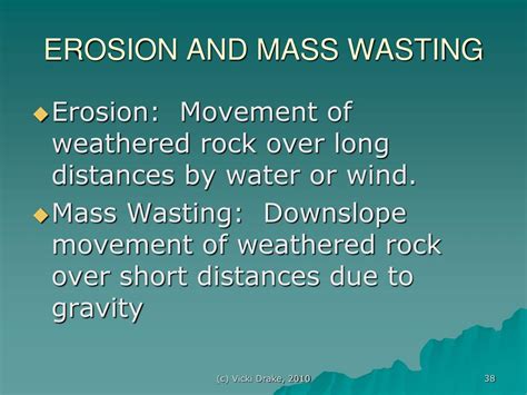 Ppt Weathering Erosion And Mass Wasting Powerpoint Presentation Free Download Id 5321611