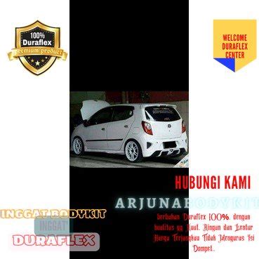 Jual Bodykit Toyota Agya Ayla Custom Body Kit Grade A Shopee Indonesia