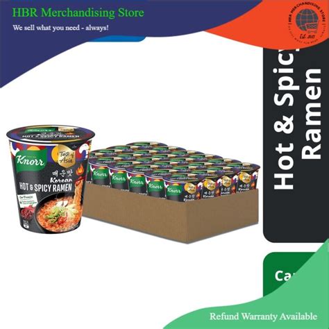 Carton Knorr Hot Spicy Ramen 65g X 24 Lazada PH