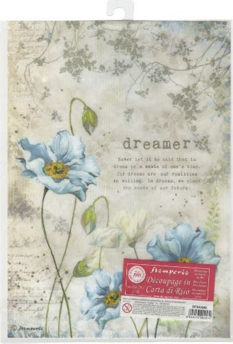 Stamperia Rice Paper Sheet A4 Dreamer 1 Kroger