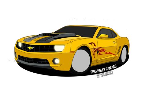 Chevrolet Camaro- Drawing by KamClue750 on DeviantArt