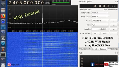 How To Visualize Capture 2 4 Ghz Wifi Signal Using Hackrf One