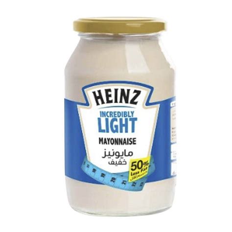 Buy Heinz Incredibly Light Mayonnaise Gm Online Aed From Bayzon