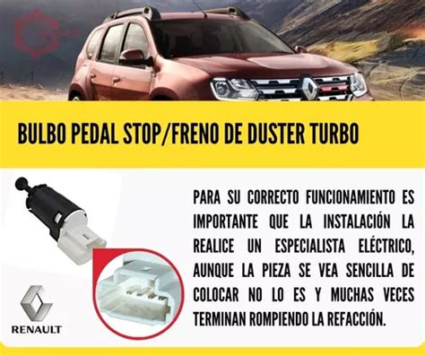 Bulbo Pedal Stop Freno Original Renault Duster Turbo En Venta En