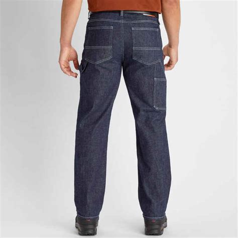 Mens 40 Grit Flex Slim Fit Carpenter Jeans Duluth Trading Company