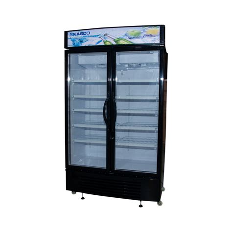 NASCO 1000LTR DISPLAY FRIDGE NAS CH1250 2DR Electroland