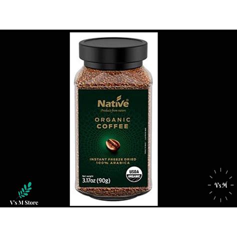 Native Organic Freeze Dried Coffee 90g Shopee Malaysia