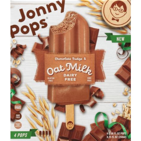 Jonnypops Chocolate Fudge And Oat Milk Dairy Free Ice Cream Bars Lunds And Byerlys