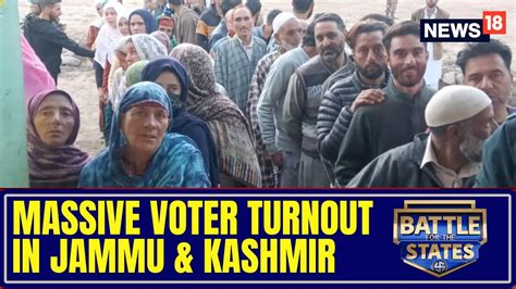 Watch Jk Voter Turnout Jammu Kashmir Records A Historic Voter Turnout