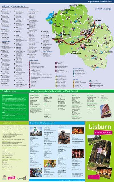 Map Of Lisburn Area