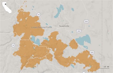 Final Dixie Fire Map