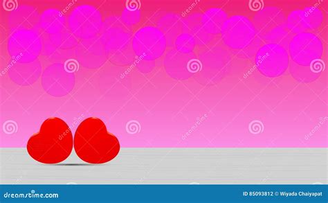 Cute love hearts wallpaper stock vector. Illustration of romantic ...