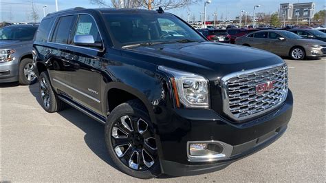 2020 Gmc Yukon Denali 62l 4wd 22” Black Wheels Loaded Youtube