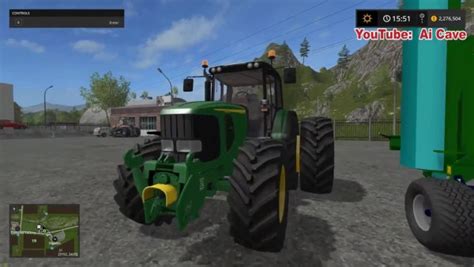 Farming Simulator 17 Видео обзор мода трактора John Deere 6920s V 20 и мод пака культиваторов