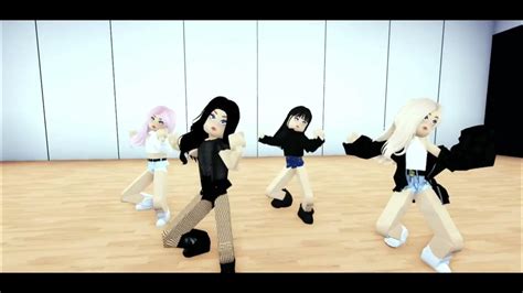 Blackpink Boombayah Dance Practice Roblox Version Youtube