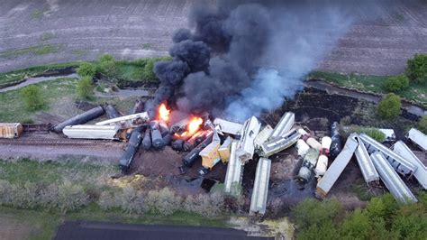 Another Hazmat Train Crashes And Catches Fire In Iowa Just 24 Hours After Minnesota Derailment