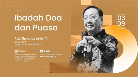 IBADAH DOA DAN PUASA MENGERTI TANDA TANDA ZAMAN YouTube