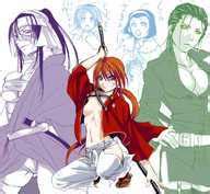 Post Aoshi Shinomori Houji Sadojima Kenshin Himura Makoto