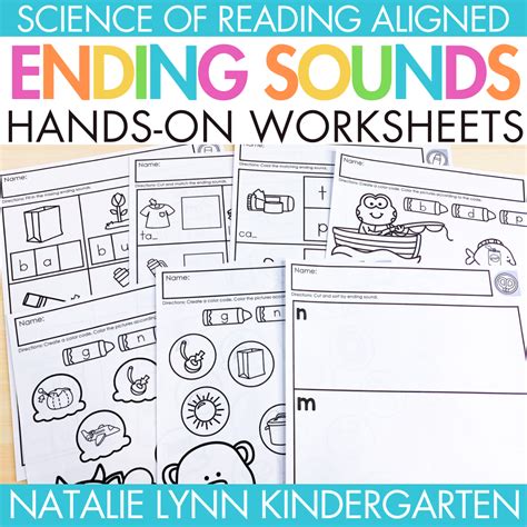 Ending Sounds Worksheets Kindergarten Phonics Worksheets Cvc Word