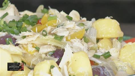 Salada De Bacalhau Prato Do Dia Ensina Como Fazer Receita Tradicional