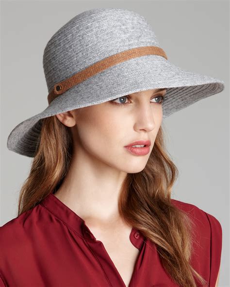 Helen Kaminski Anastasia Knit Wide Brim Hat Bloomingdales