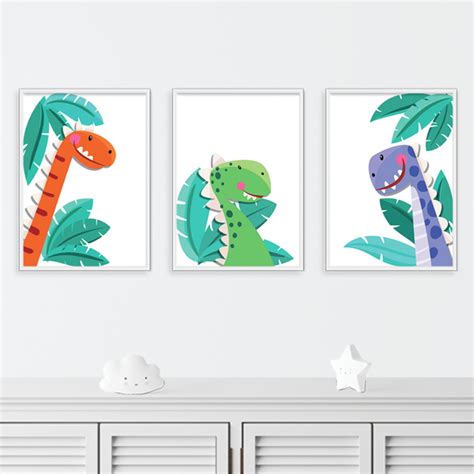 Quadros Decorativos Dinossauros Elo Produtos Especiais