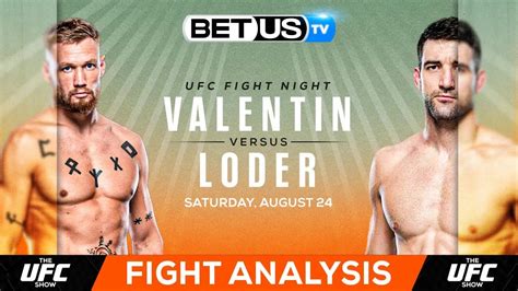 Robert Valentin Vs Ryan Loder Ufc Expert Predictions Ufc Fight Night