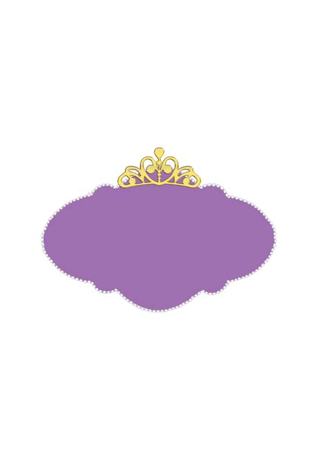 Princess Crown Clipart | Sofia the first birthday party, Sofia the ...