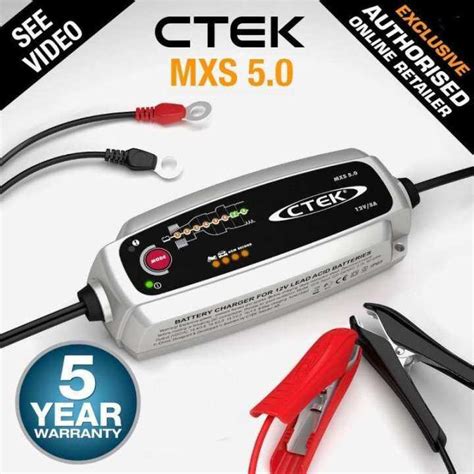 CTEK MXS 5 0 Smart Battery Charger Lazada