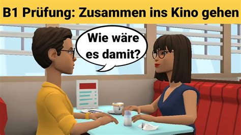 Mündliche Prüfung Deutsch B1 Gemeinsam etwas planen Dialog sprechen