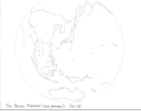 WWII Pacific Theatre Map Quiz