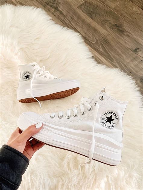 7 killer outfits to rock with the iconic White High Top Platform Converse - Get inspired now